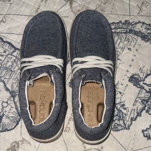 Hey Dude Charcoal Slip-On Shoes